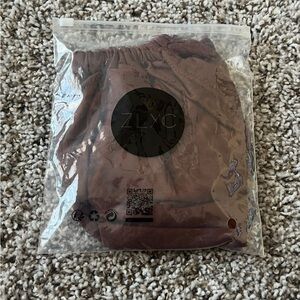 Brown Silk Lined Underscarf